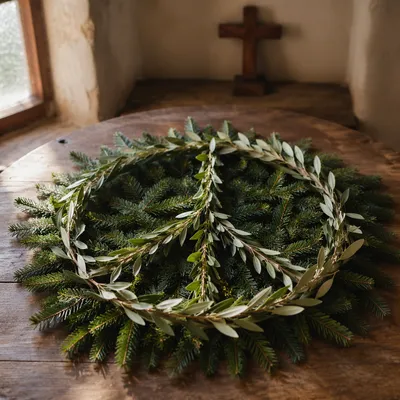 Olive Branch Peace Symbol in Chapel