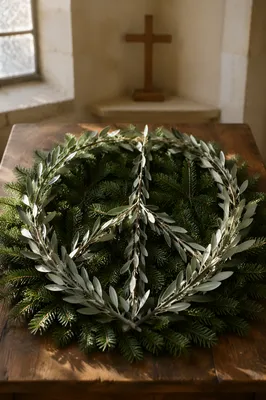 Olive Branch Peace Symbol in Chapel