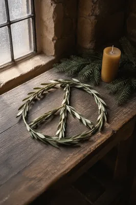 Olive Branch Peace Symbol in Chapel