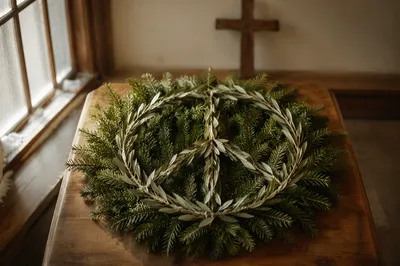 Olive Branch Peace Symbol in Chapel