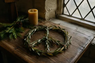 Olive Branch Peace Symbol in Chapel