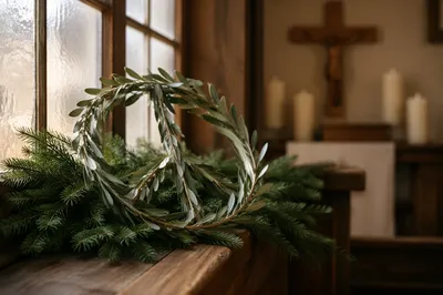 Olive Branch Peace Symbol in Chapel