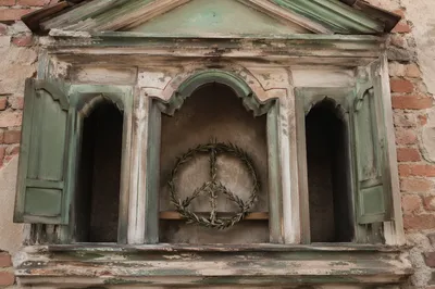 Olive Branch Peace Symbol at Weathered Chapel