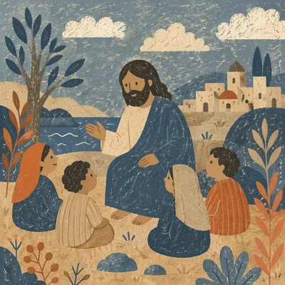 Open Bible Pages Turning in Gentle Breeze