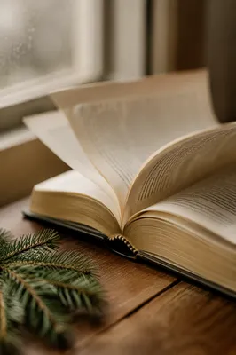 Open Bible Pages Turning in Gentle Breeze