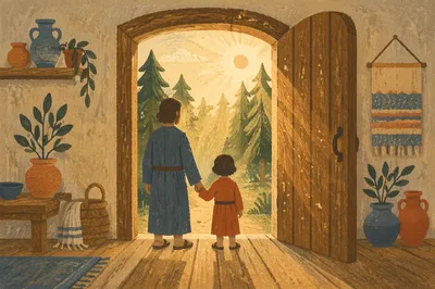 Open Door to Evergreen Morning Hope