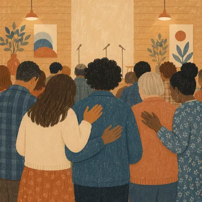 United Prayer Group in Evergreen Hall