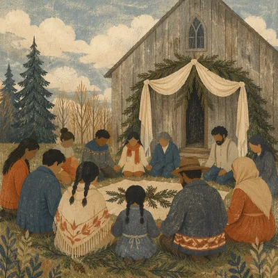 Evergreen Prayer Circle at Rural Chapel
