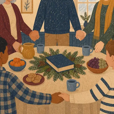 Evergreen Prayer Circle in Fellowship Room