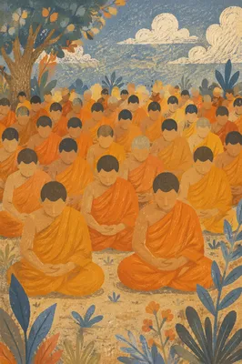 Evergreen Prayer Group with Joined Hands