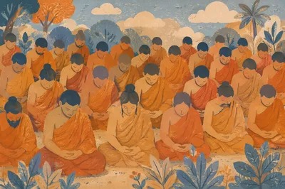 Evergreen Prayer Group with Joined Hands