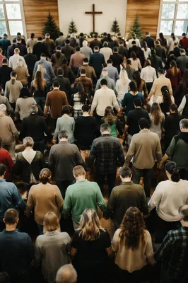 Evergreen Chapel Prayer Gathering Overhead