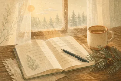 Morning Prayer Journal by Evergreen Window Light