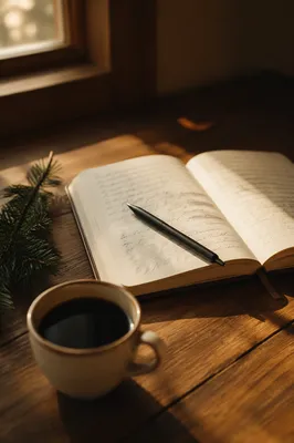 Morning Prayer Journal with Evergreen Light