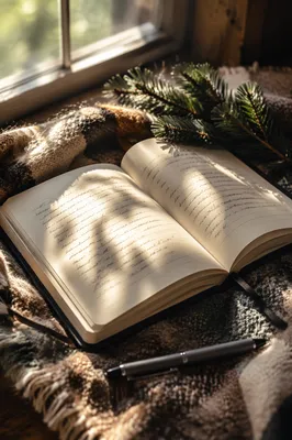 Morning Prayer Journal with Evergreen Sprig