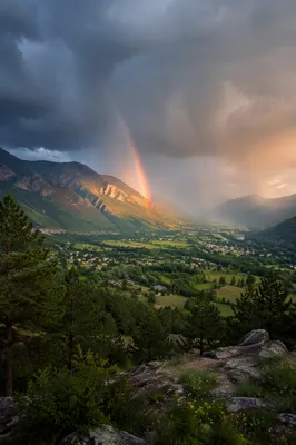 Rainbow of Promise Over Green Valley