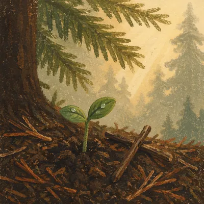 Evergreen Sprout of Resurrection Hope