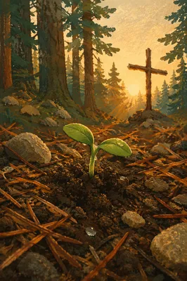 Seedling of Hope in Evergreen Grove