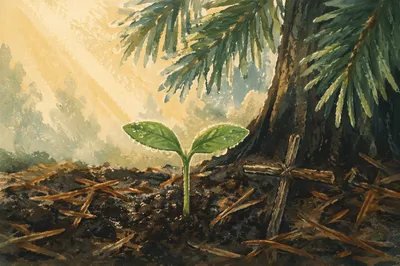 Evergreen Sprout of Resurrection Hope