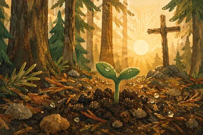 Seedling of Hope in Evergreen Grove