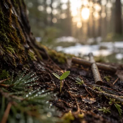 Evergreen Seedling of New Life