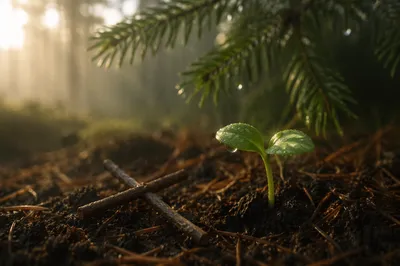 Evergreen Sprout of Resurrection Hope