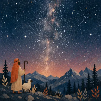 Milky Way Over Evergreen Mountain Wilderness