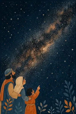 Milky Way Across a Timeless Starry Sky