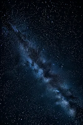 Starry Milky Way Night Sky Background