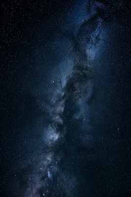 Starry Night Sky with Faint Milky Way