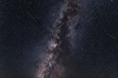 Milky Way Starfield Under Quiet Night