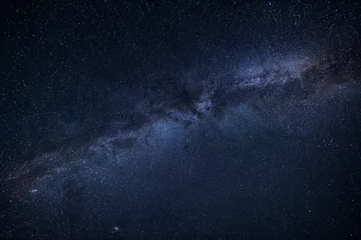 Serene Milky Way Starry Night Sky