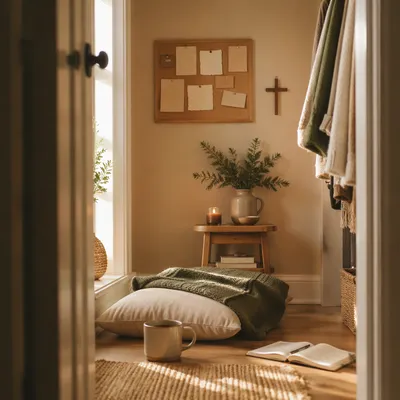 Quiet War Room Prayer Closet Retreat