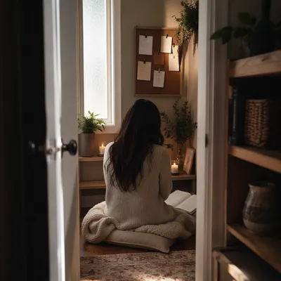 Peaceful War Room Prayer Closet Retreat