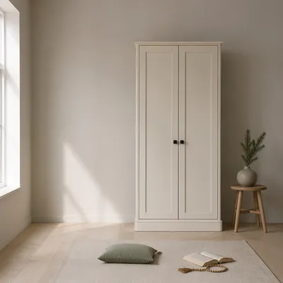 Minimalist War Room Prayer Closet Interior