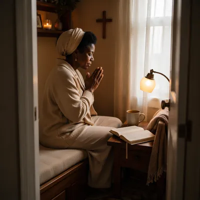 Peaceful War Room Prayer Closet Devotion