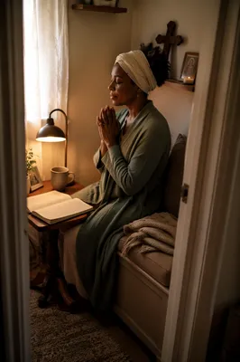 Peaceful War Room Prayer Closet Morning