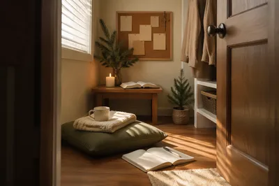Evergreen War Room Prayer Closet Interior