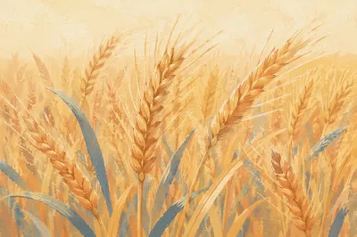 Golden Wheat Field at Peak Harvest