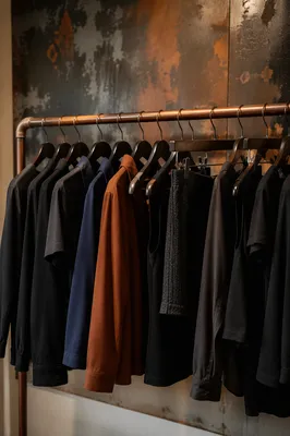 Moody Boutique Clothing Rack Display