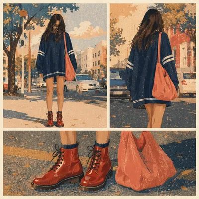 Golden Hour Street Style Fashion Editorial