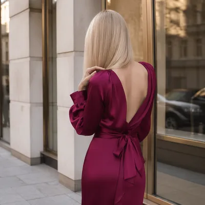 Magenta Street Style Boutique Fashion Portrait