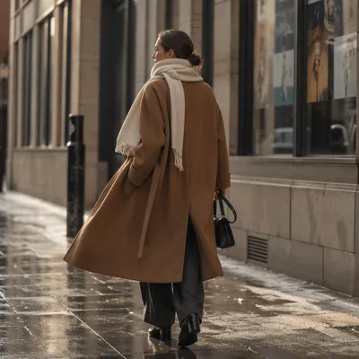 Elegant Street Style Fashion After Rain