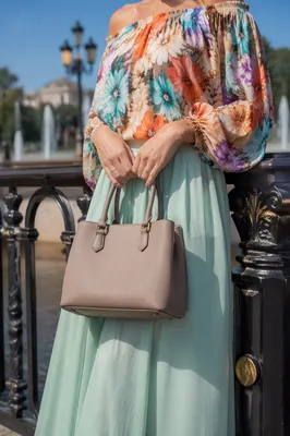 Elegant Summer Street Style Floral Outfit
