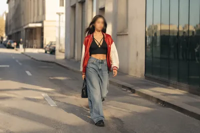 Urban Street Style Model in Warm Light