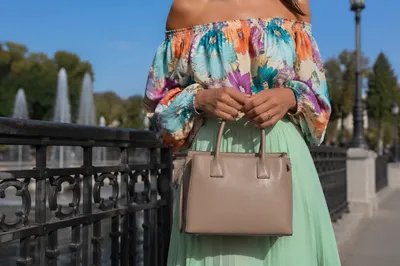 Elegant Summer Street Style Floral Outfit