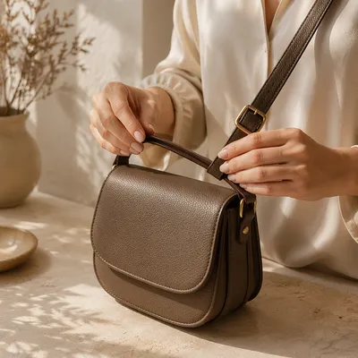 Luxury Leather Handbag Boutique Still Life