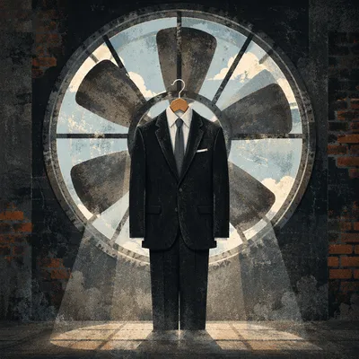 Charcoal Mens Suit by Industrial Window