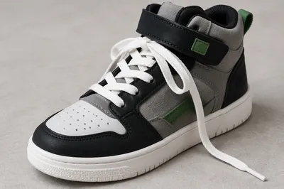 Minimalist Gray High Top Sneaker