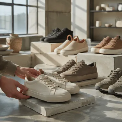Minimalist Sneaker Collection in Studio Loft